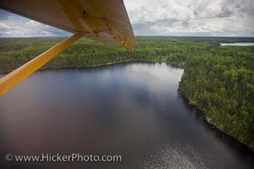 Photo: 
wilderness Aerial Woodland Caribou Provincial Park Ontario Canada