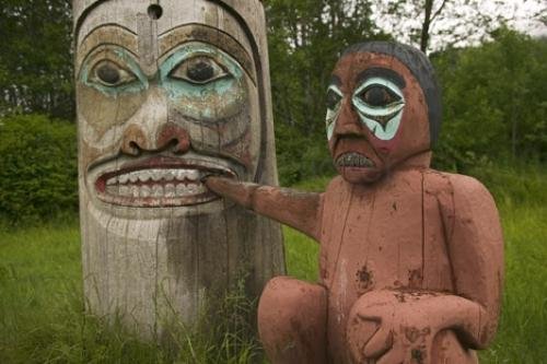 Photo: 
saxman totem park photos