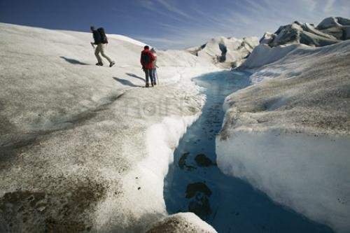 Photo: 
heli walk glacier tour