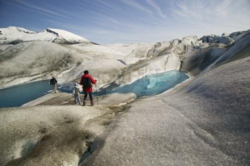 Photo: 
glacier walk
