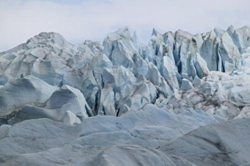 Photo: 
glacier ice