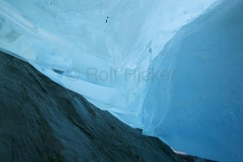 Photo: 
Underneath Alaska Mendenhall Glacier