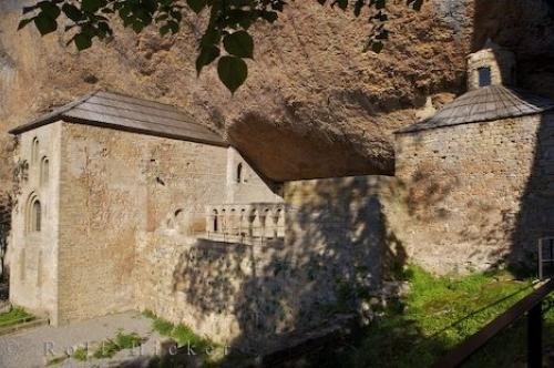 Photo: 
Ancient Monastery Rock Cliffs Huesca Aragon
