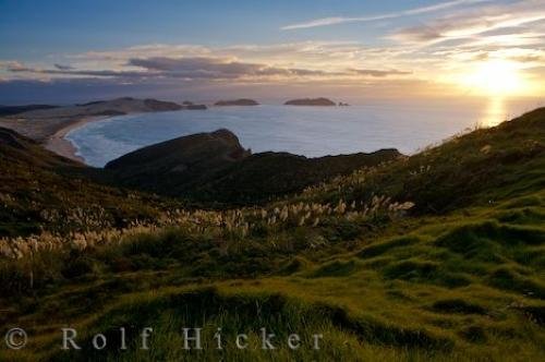 Photo: 
Beautiful Coastal Sunset Cape Reinga New Zealand