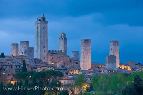 Photo: 
Beautiful San Gimignano Skyline Siena Tuscany Italy