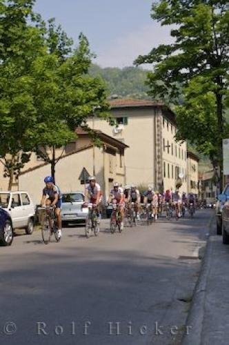 Photo: 
Bicycle Races Tuscany Italy