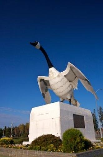 Photo: 
Canadian Goose Statue Wawa Ontario