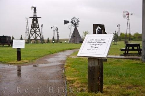 Photo: 
Canadian National Historic Windpower Centre Etzikom Museum