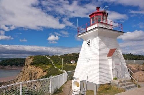 Photo: 
Cape Enrage Lighthouse Coastal Bay New Brunswick