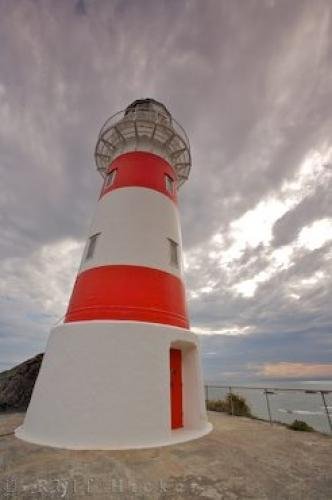 Photo: 
Cape Palliser Lighthouse Weather System New Zealand