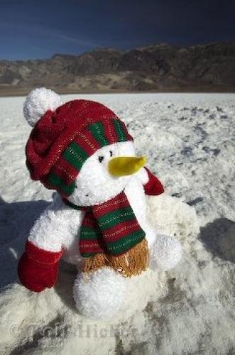 Photo: 
Desert Snowman Death Valley