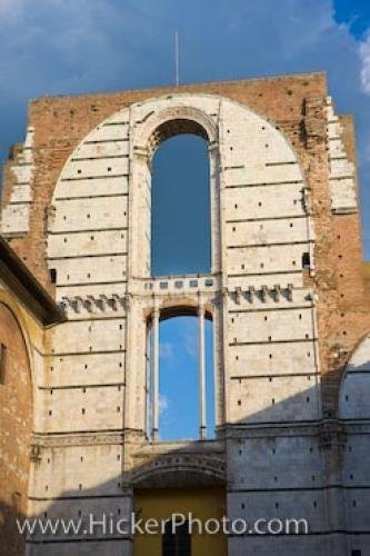 Photo: 
Duomo Nave Wall Siena Tuscany Italy