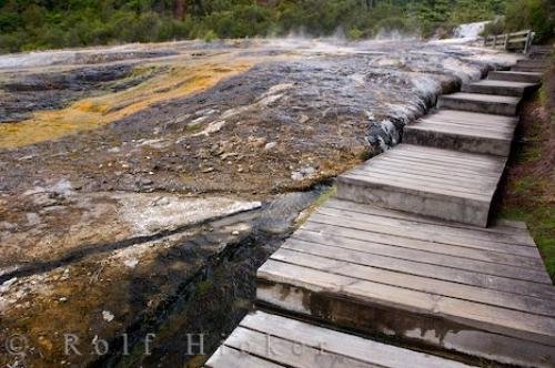 Photo: 
Emerald Terrace Orakei Korako New Zealand