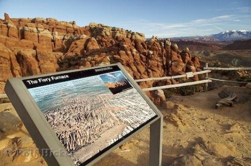 Photo: 
Fiery Furnace Information Sign