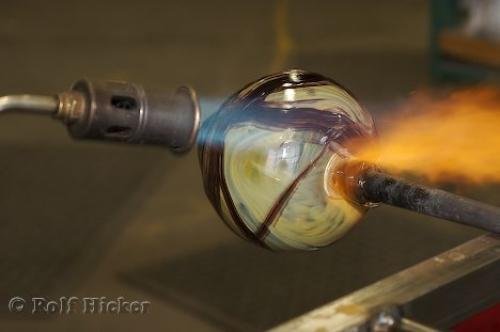 Photo: 
fired glass