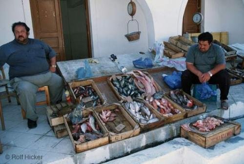Photo: 
Fish Market Santorini