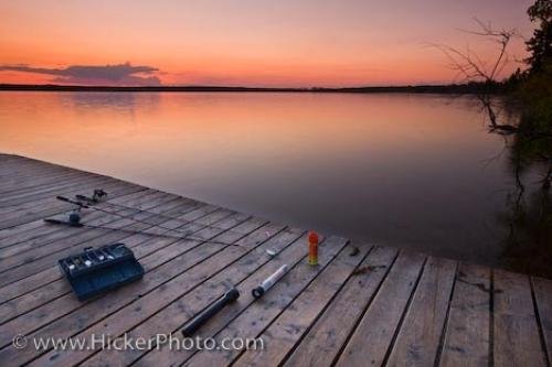 Photo: 
Fishing Equipment Sunset Lake Audy
