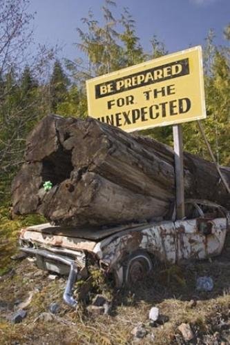 Photo: 
Funny Signs Be Prepared For Unexpected