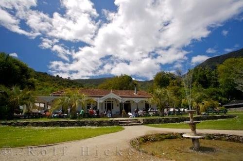 Photo of the main building at Furneaux Lodge in Endeavour Inlet, Marlborough Sounds, New Zealand. Photo: 
Furneaux Lodge Marlborough Sounds