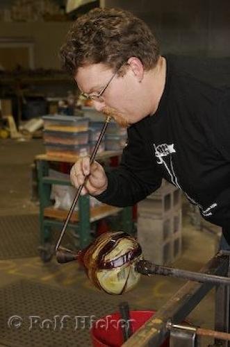Photo: 
Glassblowing