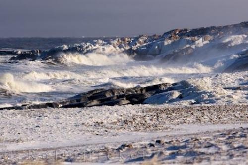Photo: 
Hudson Bay Coastline Churchill Manitoba