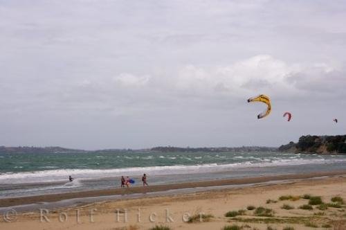 Photo: 
Kiteboarding Holiday Orewa Beach New Zealand
