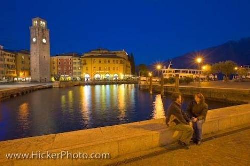 Photo: 
Lakeside Resort Town Riva Del Garda Trentino Alto Adige Italy