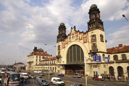 Photo: 
Main Train Station Downtown Prague Czech Republic