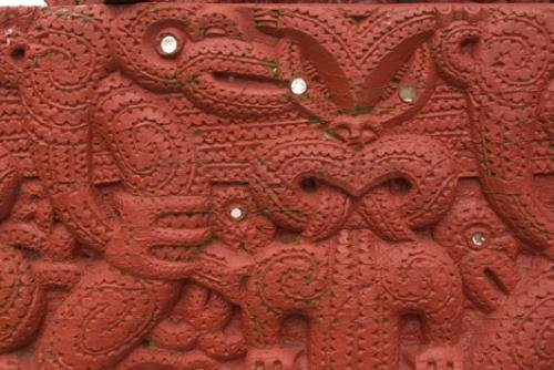 Photo: 
Maori Culture Wood Carvings