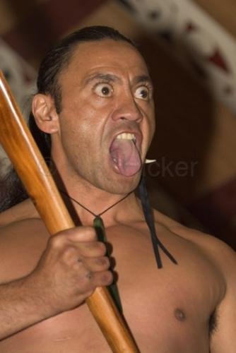 Photo: 
maori warrior
