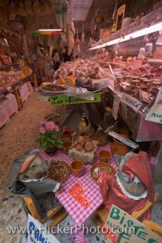 Photo: 
Meat Shop Customers Florence City Italy