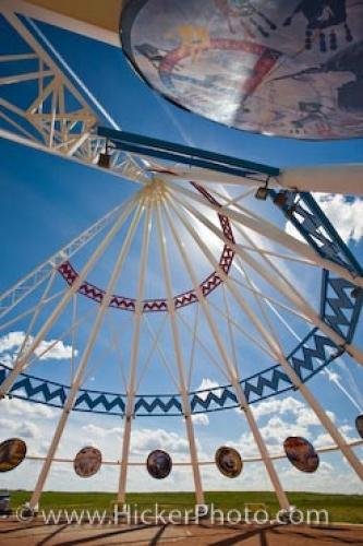 Photo: 
Medicine Hat Attraction Saamis Teepee Alberta Canada