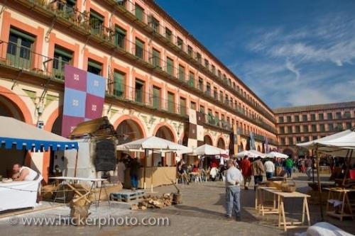 Photo: 
Medieval Market Plaza De La Corredera Cordoba Andalusia Spain