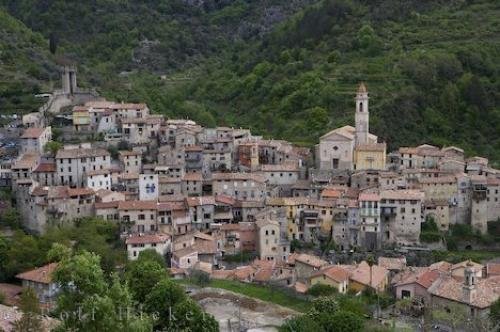 Photo: 
Medieval Village Luceram Provence France