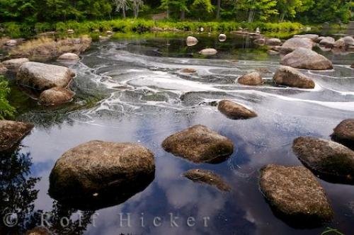 Photo: 
Mersey River Boulders Kejimkujik National Park