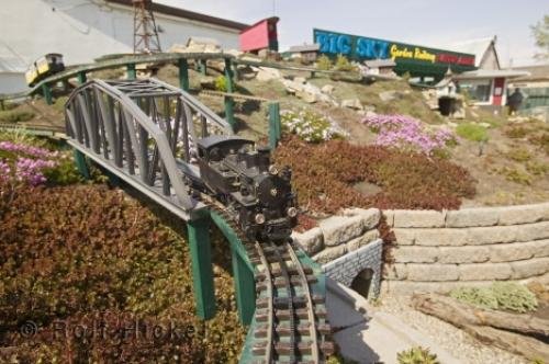 Photo: 
model railway
