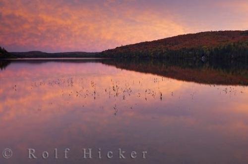 Photo of the sunset over the mystic Rock Lake in Algonquin Provincial Park, Ontario, Canada. Photo: 
Mystic Rock Lake Sunset Algonquin Ontario Canada