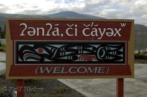 Photo: 
Native American Culture Welcome Sign