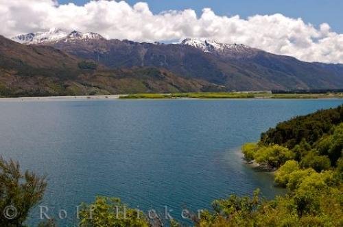 Photo: 
New Zealand Nature Mountains Lake Scenery