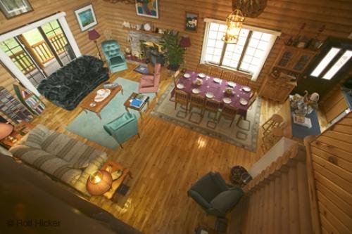 Photo: 
rustic tuckamore lodge