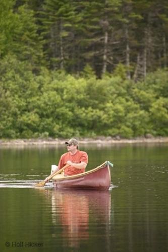 Photo: 
Canoeing Vacations Tuckemaore Lake Newfoundland