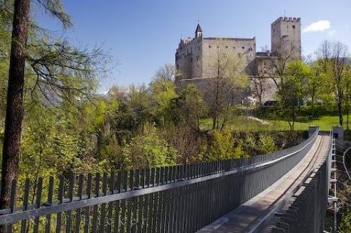 Photo: 
Pedestrian Bridge Bruneck Castle Property South Tyrol