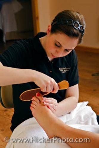 Photo: 
Pedicure Treatment Black Bear Resort Day Spa Port McNeill