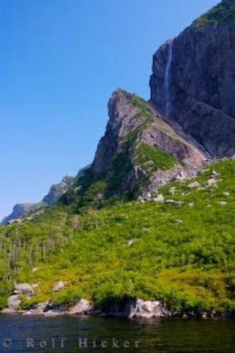 Photo: 
Pissing Mary Falls Western Brook Pond Gros Morne NP Newfoundland