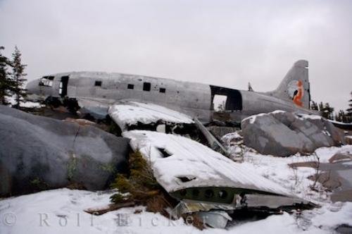 Photo: 
Plane Wreck Miss Piggy Hudson Bay Manitoba