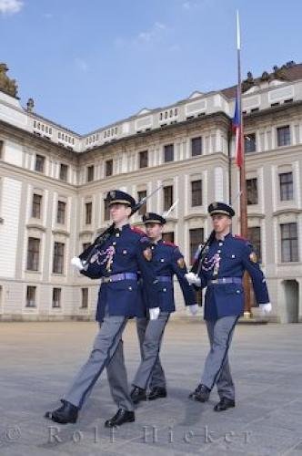 Photo: 
Prague Castle Guards Czech Republic