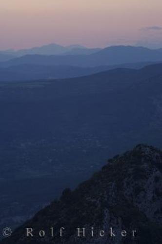Photo: 
Provence Mountain Dusk Picture France