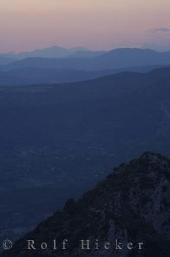 Photo: 
Provence Mountain Dusk Picture France