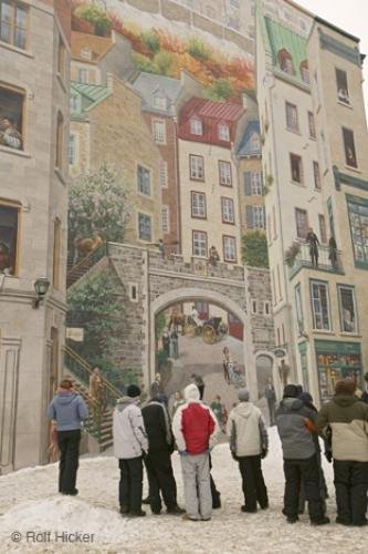 Photo: 
Artistic House Mural Quebec City