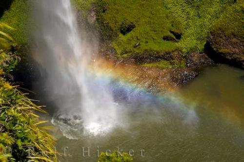 Photo: 
Rainbow Waterfall Waikato New Zealand